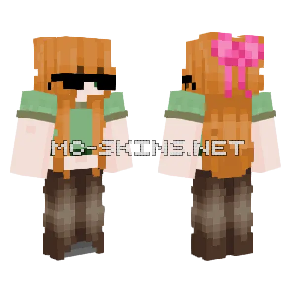 Neech Prity Minecraft skin, front and back
