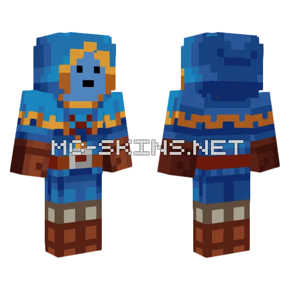 Neel Wargen S Cloak Minecraft skin, front and back