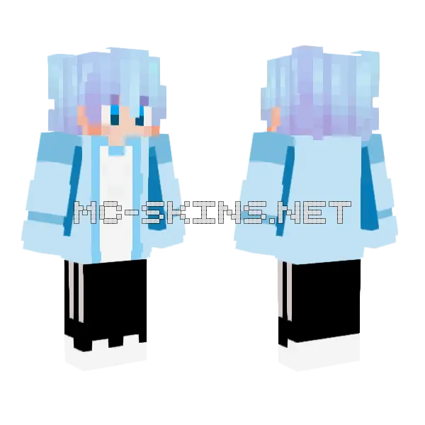 Nemey Boy Minecraft skin, front and back