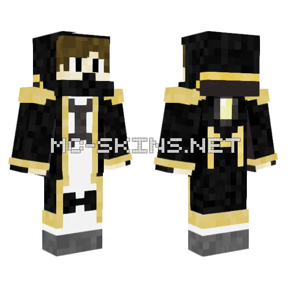 Nemon Minecraft skin, front and back