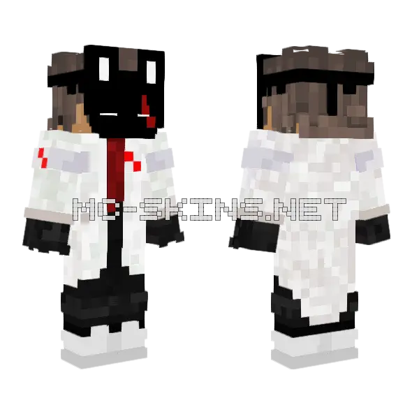 Nemperheimer Minecraft skin, front and back