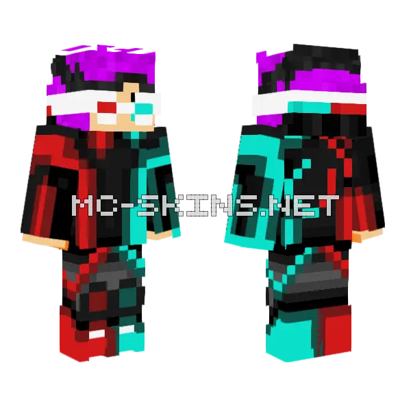 Neo Skin Minecraft skin, front and back