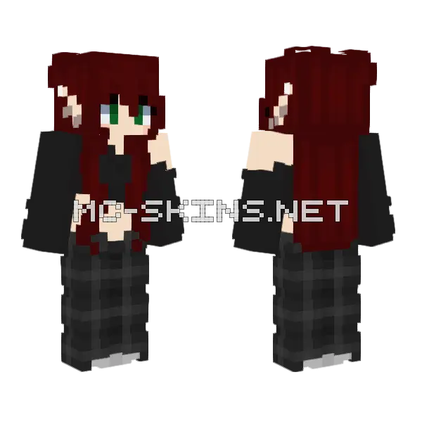 Nertix Skin Minecraft skin, front and back