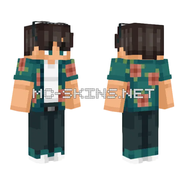Never Getting Over You Minecraft skin, front and back