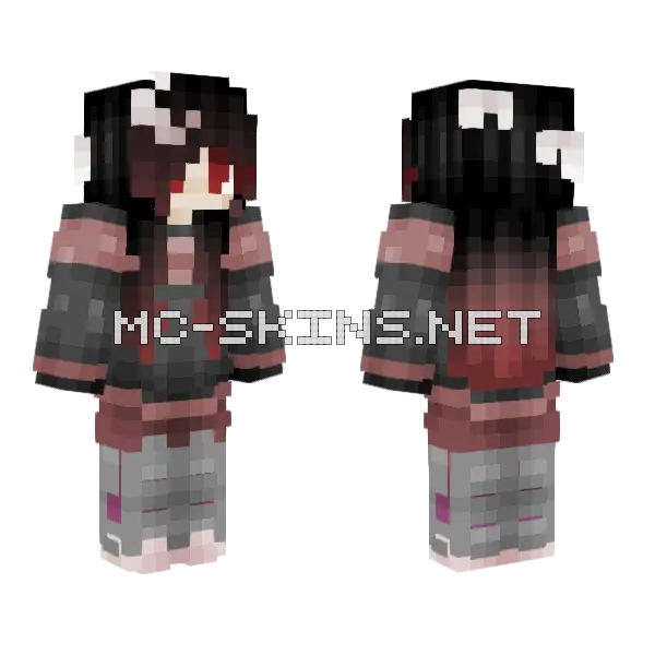 Never Let Ya Guard Down Ce Minecraft skin, front and back
