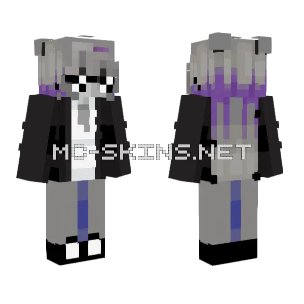 New Agent Skin Minecraft skin, front and back