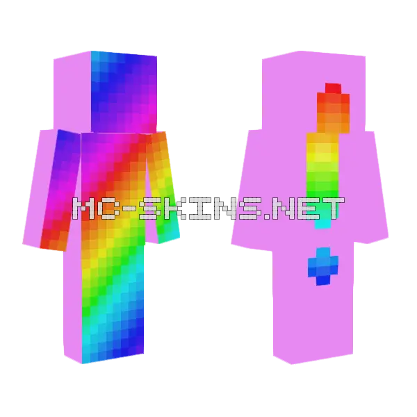 New Announcement Minecraft skin, front and back
