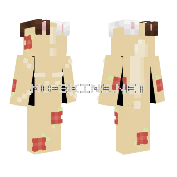 New Announcement Skin D Minecraft skin, front and back