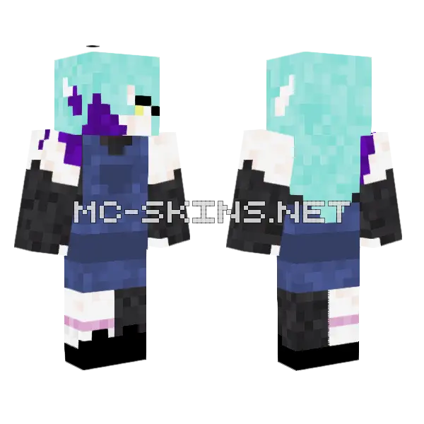 New Skin Redone Minecraft skin, front and back