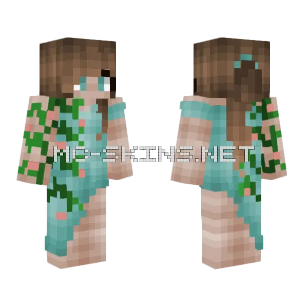 New Type Of Skin Minecraft skin, front and back