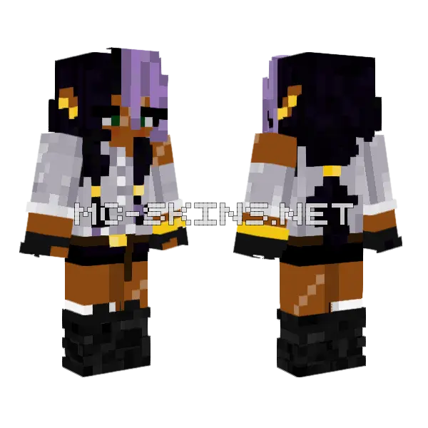 Newnew Minecraft skin, front and back