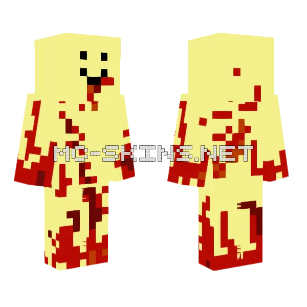 Nice Person Minecraft skin, front and back