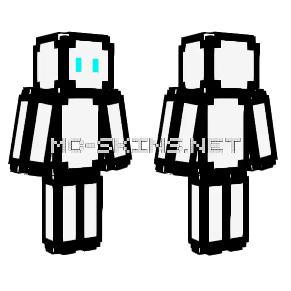 Nice Shot Minecraft skin, front and back