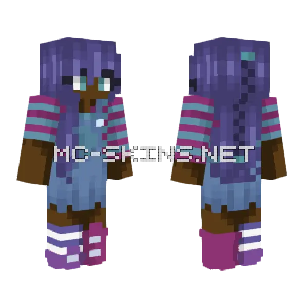 Nicely Done Pce Minecraft skin, front and back