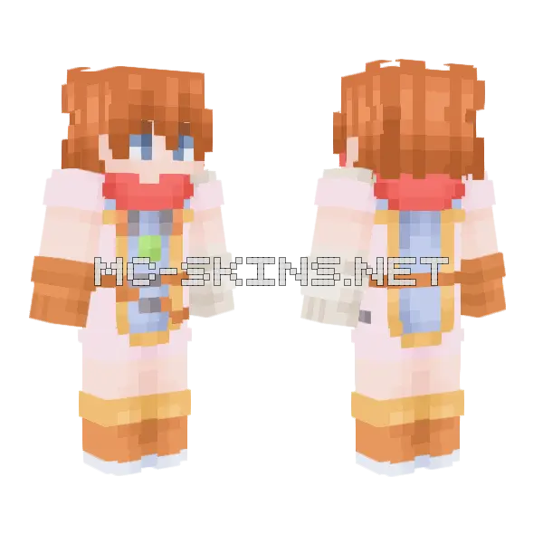 Nick Sfcd Minecraft skin, front and back
