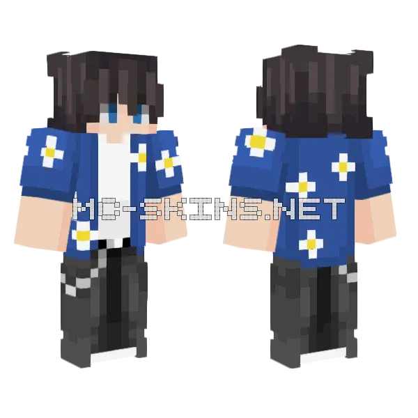 Nicklas2025 Blue Star Shirt, front and back