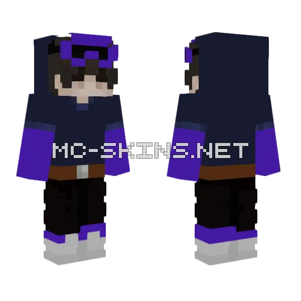 Niconot240 Pirate Minecraft skin, front and back