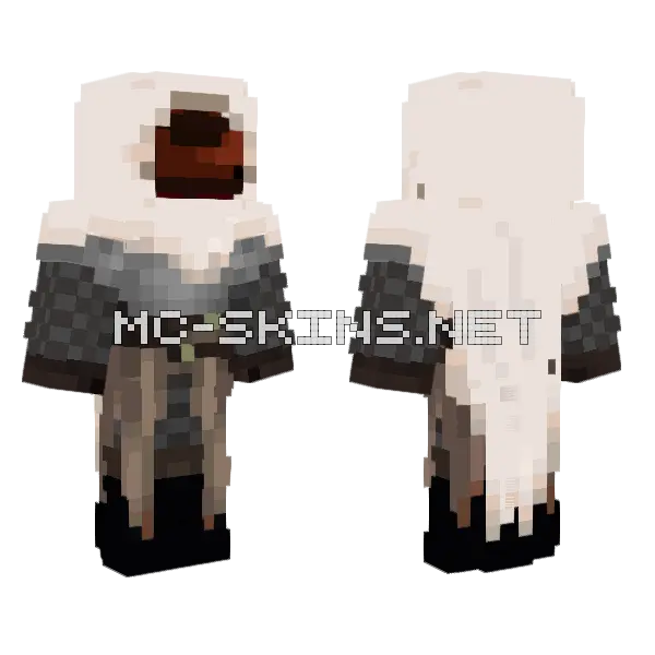 Night Ryder Minecraft skin, front and back