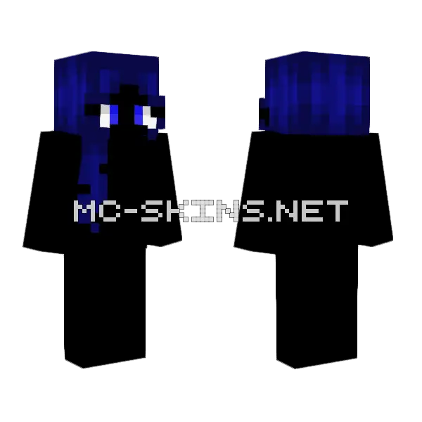 Night Skies Hb Minecraft skin, front and back