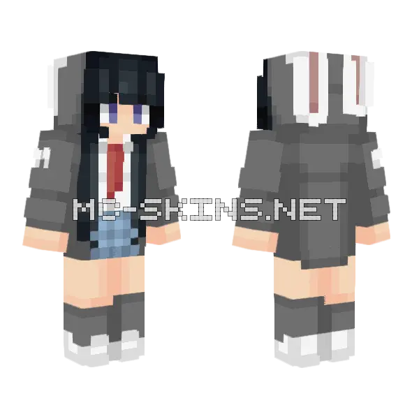 Night Train SF79 Minecraft skin, front and back