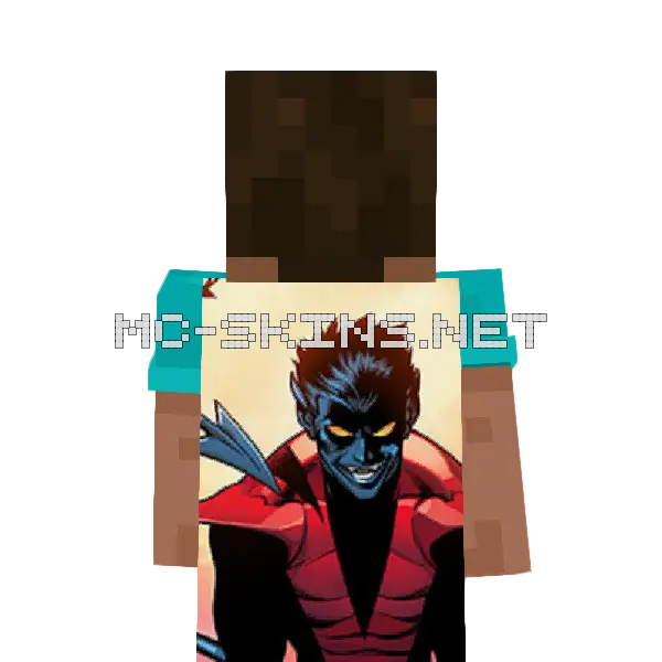 Nightcrawler cape, outside and lining