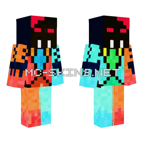 Nightmanager Skin Minecraft skin, front and back