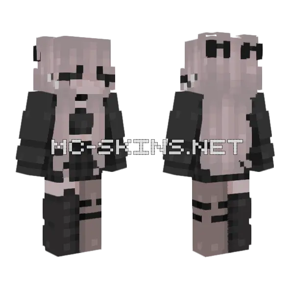 Nightmare Skin Minecraft skin, front and back