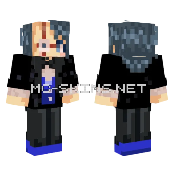 Nigo Ikigusare Idols Minecraft skin, front and back