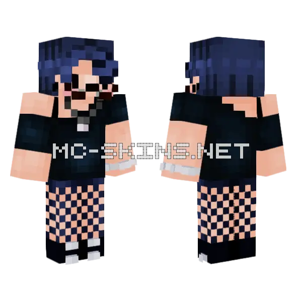 Nike Skin Minecraft skin, front and back
