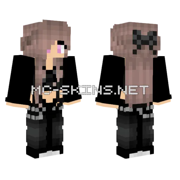 Niki Reverse 2 Minecraft skin, front and back