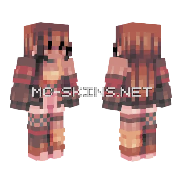Nineties Nine Ties Ce Minecraft skin, front and back