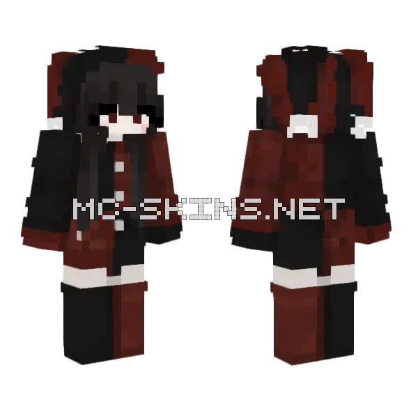 Nini Bufn Minecraft skin, front and back