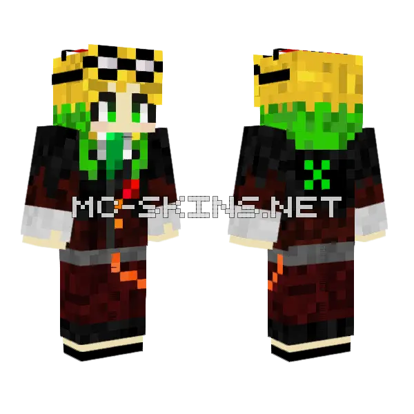 Ninithedemon Skin Minecraft skin, front and back
