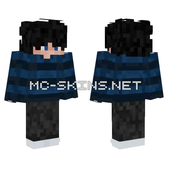 Nishoo Avatar Lol2 Minecraft skin, front and back