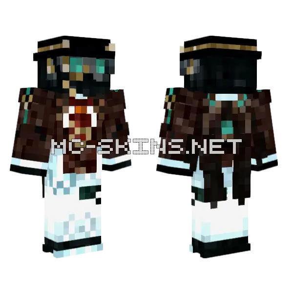 Nmn Minecraft skin, front and back