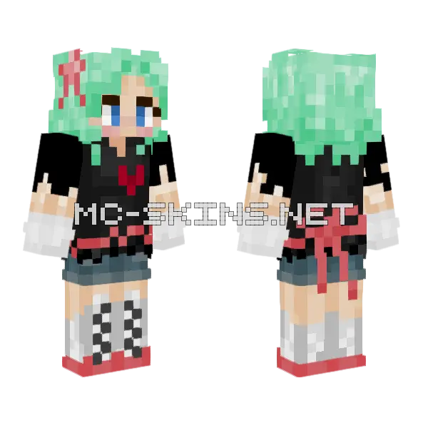 No Arms Tiel 2 Minecraft skin, front and back