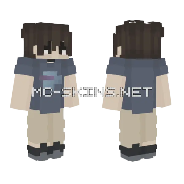 No I Ain T Too Flawless Minecraft skin, front and back