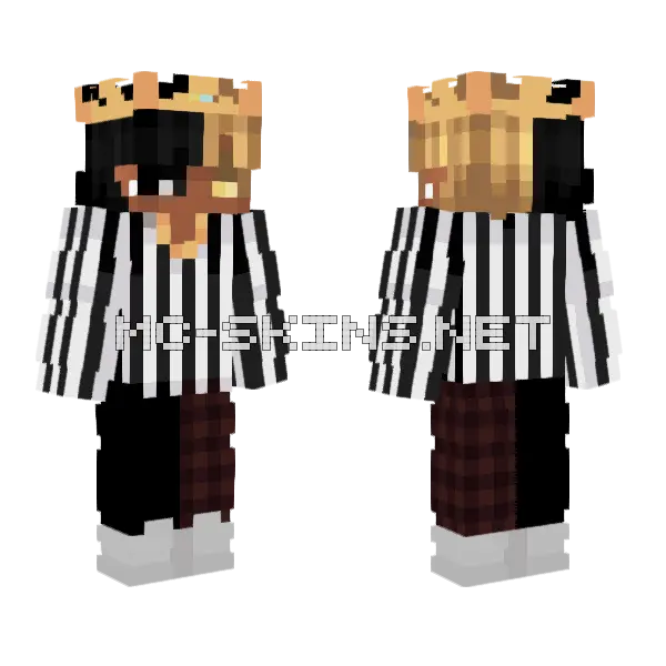 No I Don't Work At Footlocker Minecraft skin, front and back
