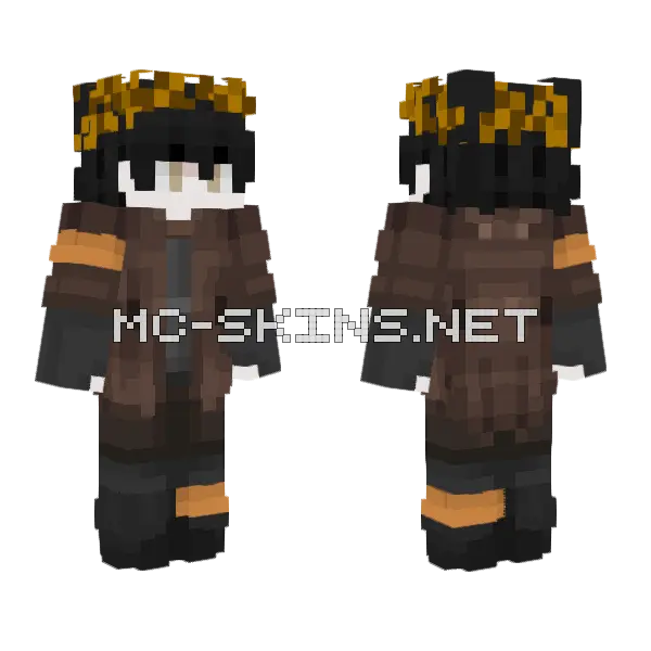 No Name Yet Minecraft skin, front and back