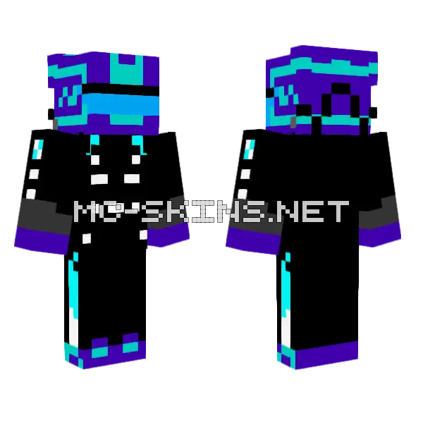 Noah Marques Minecraft skin, front and back