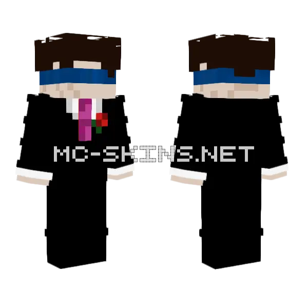 Noah Suiit Minecraft skin, front and back
