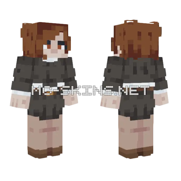 Nobara Minecraft skin, front and back
