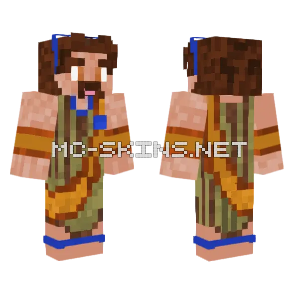 Nodiesop Minecraft skin, front and back
