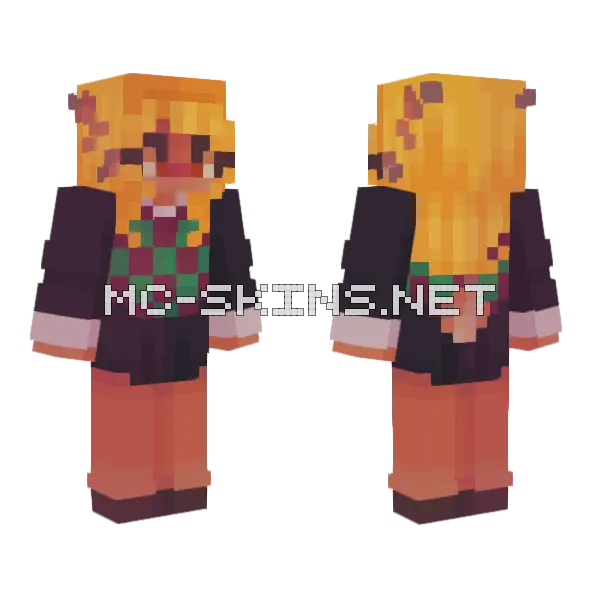 Noelle Skin Minecraft skin, front and back