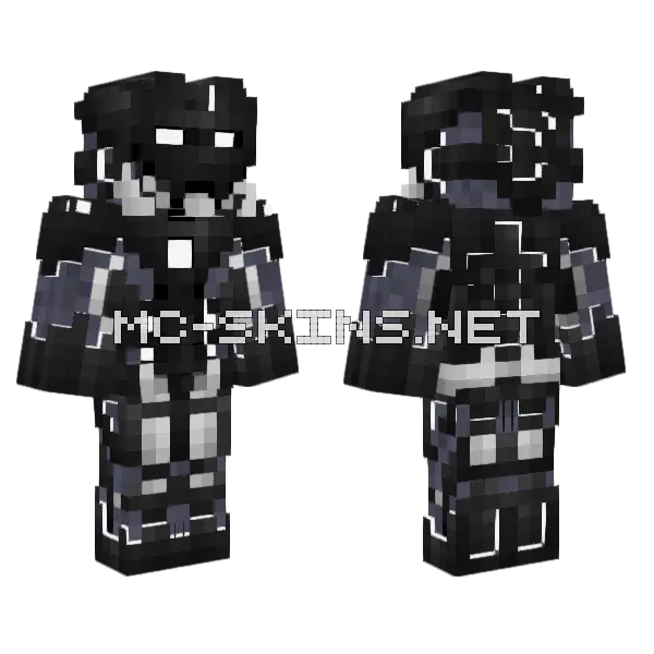 Noi Gang Lily Minecraft skin, front and back