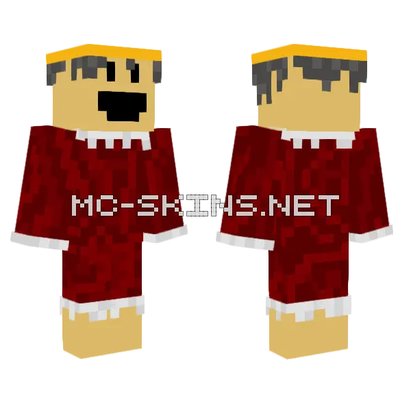 Nomu Kid Good Kid 2 Minecraft skin, front and back