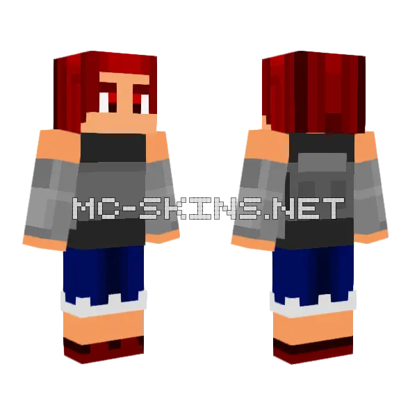 Noo Boy Minecraft skin, front and back