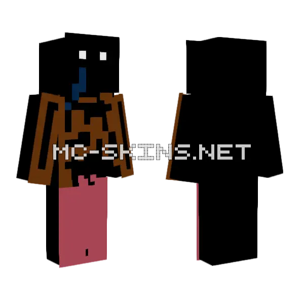 Noob Skin Minecraft skin, front and back
