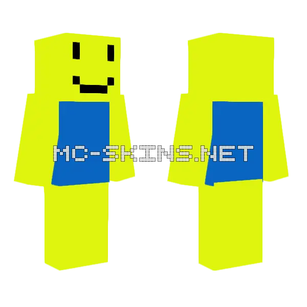 Noooooooo My Hot Spoooop Minecraft skin, front and back