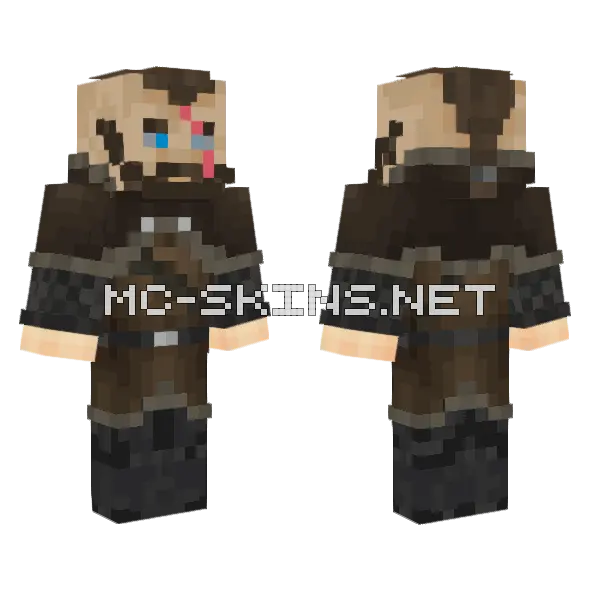 Nord Skin Minecraft skin, front and back